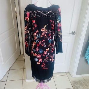 👀‼️ANTONiO MELANI NWOT L/S dress size 4!